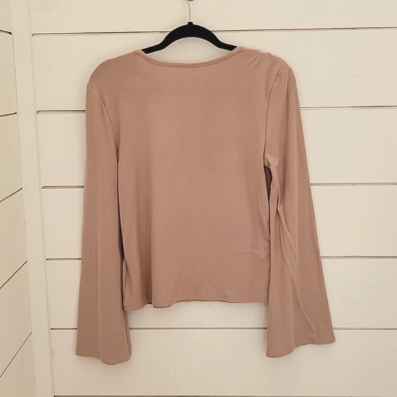 Mudd XL pink long sleeve soft and stretchy tee - Picture 2 of 5